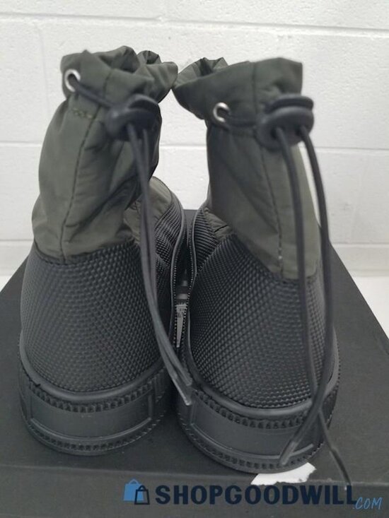 IOB 8 By YOOX Men\'s Green, Drawstring, Ankle Apres-Ski/Snow Boots Size 44